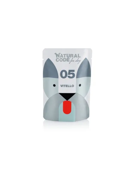 Dog Natural Code Busta 100gr 05 Vitello