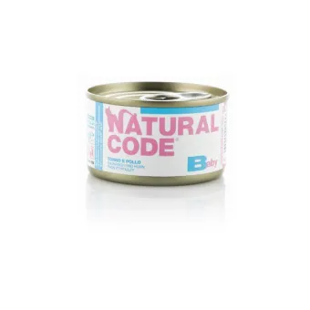 Cat Natural Code Kitten Baby Tonno Pollo 85g