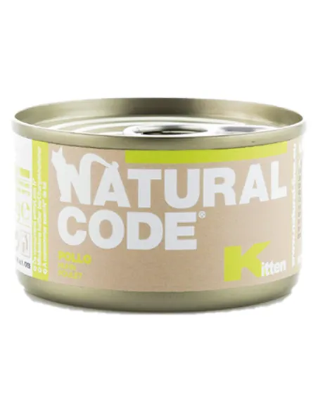 Cat Natural Code Kitten Pollo 85 g