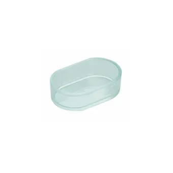 Mangiatoia Ovale 2GR 7x12x3.5 Trasparente Art.072
