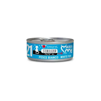 Cat Disugual Minime Sterilized Pesce Bianco 85g