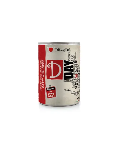 Disugual D-Day Manzo Gatto 400 gr