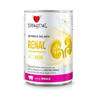 Dog Diet Disugual Renal Maiale 400g