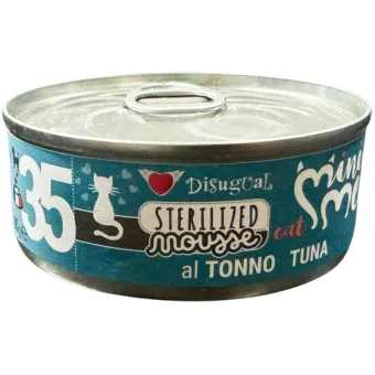 Disugual Minime Mousse Sterilized Tonno Gatto 85 g