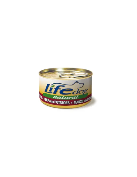 Lifedog Dadini di Manzo e Patate Lattina 90g