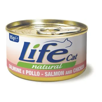 Life Cat Salmone Pollo 85 gr