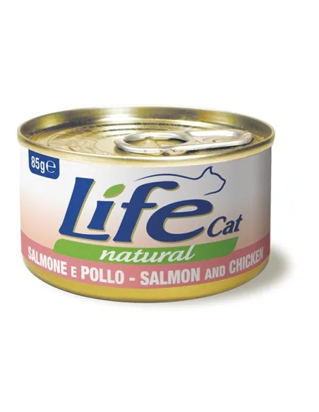 Life Cat Salmone Pollo 85 gr