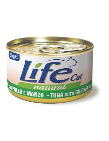 Life Cat Tonno Pollo Manzo 85 g