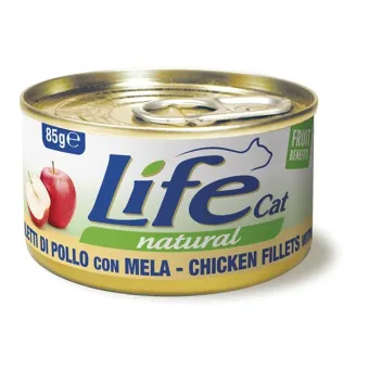 Life Cat Pollo Mela 85 gr