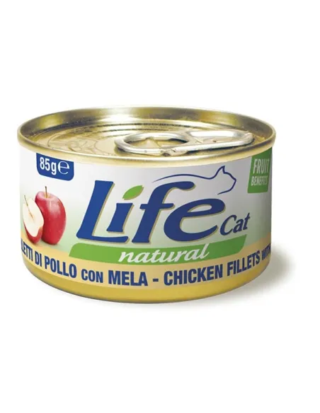 Life Cat Pollo Mela 85 gr