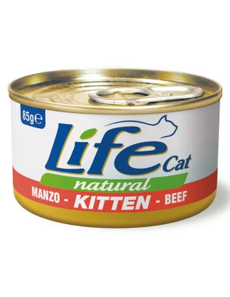 Life Cat Kitten Manzo 85 gr