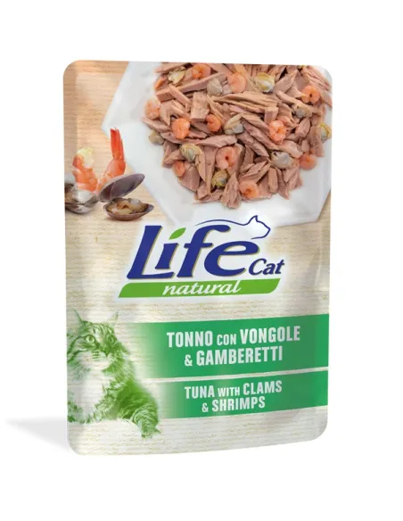 Life Cat Bustina Tonno, Vongole, Gamberetti 70 g