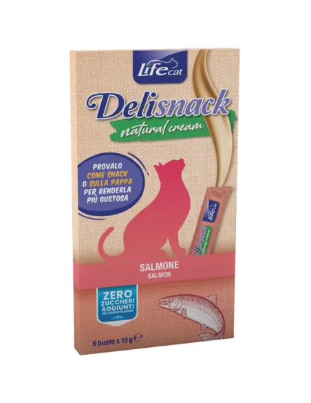 LifeCat Creamy Snack Salmone 15 g