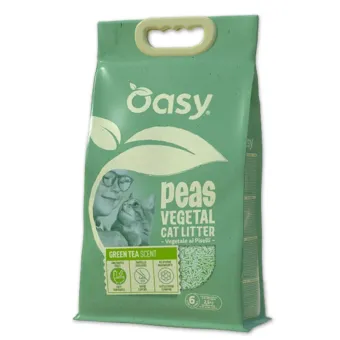 Lettiera Oasy Piselli 6lt Green Tea