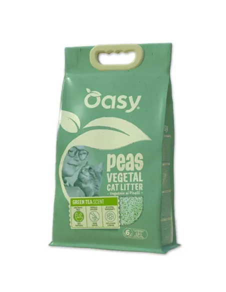 Lettiera Oasy Piselli 6lt Green Tea