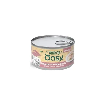 Oasy Wet Cat Cooking Broth Pollo/Prosc 85 g