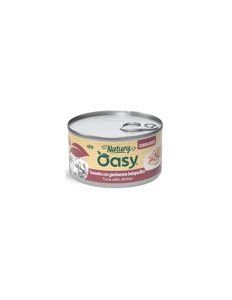 Oasy Natury Cat Broth Tonnetto Gamberone 85g