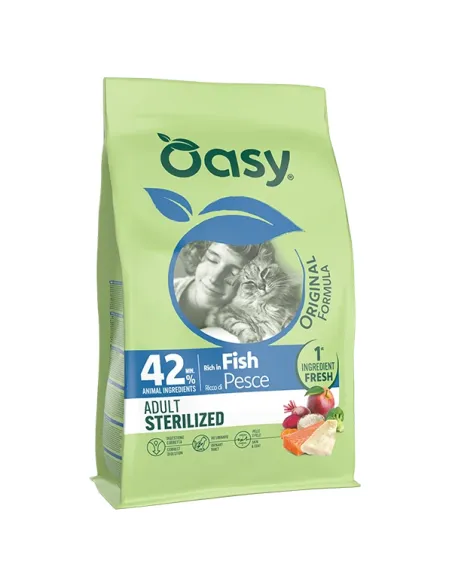 Oasy Adult Sterilizzati Pesce Gatto 1,5 kg