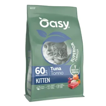 Oasy Super Gatto Kitten Tonno 300g