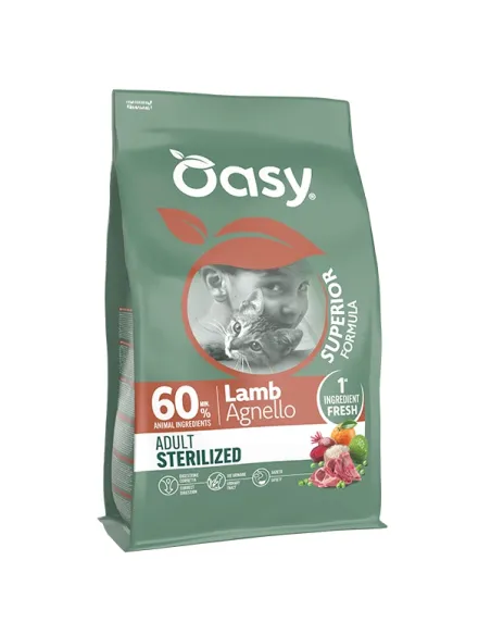 Oasy Super Gatto Adult Ster Agnello 1,5 kg