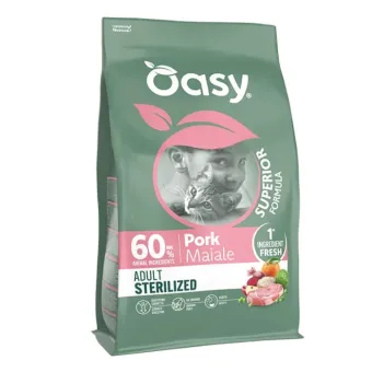 Oasy Super Gatto Adult Ster Maiale 1,5 kg