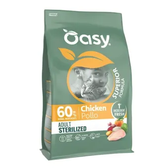 Oasy Super Gatto Adult Sterilizzato Pollo 1,5 kg