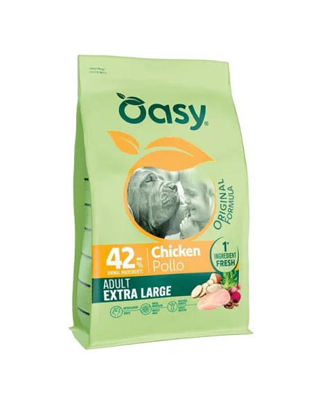 Oasy Adult Ext/Lar Dog Pollo 10 kg