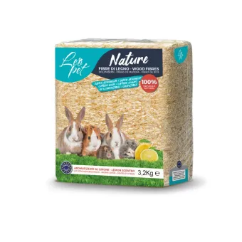 Lettiera Roditori Truciolo Leopet 60 lt Limone