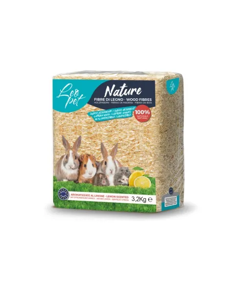 Lettiera Roditori Truciolo Leopet 60 lt Limone