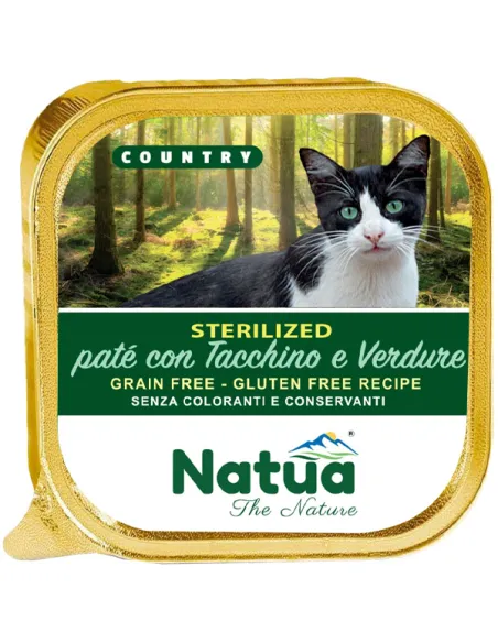 Natua Cat Country Ster Tacchino 100 gr