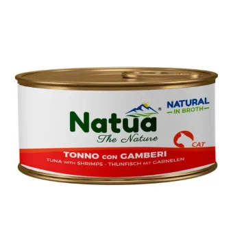 Natua Cat Brodo Tonno & Gamberi 150 gr