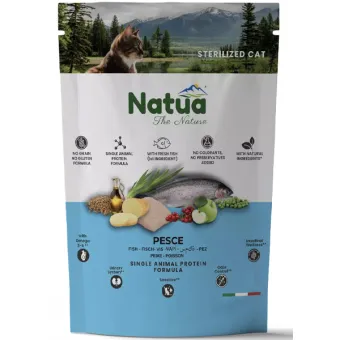 Natua Cat Sterilized Pesce 350 gr