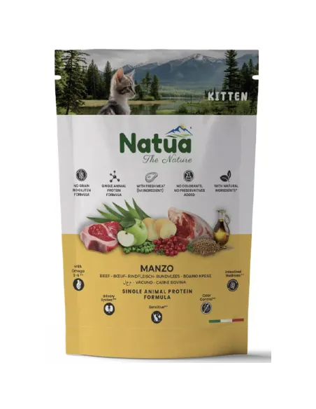 Natua Cat Kitten Manzo 350 gr