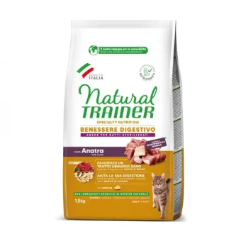 Trainer Natural Gatto Benessere Digestivo Duck 1,5 kg