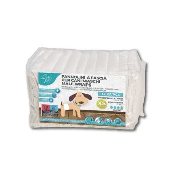 Fascia per Cani Maschi 12 pz Mis. XS, 23-35 cm Kg.-3