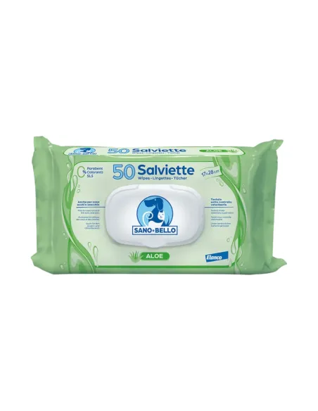 Salviette Detergenti Aloe S&B 50 pz
