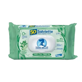 Salviette Detergenti Timo & Tea Tree Oil S&B