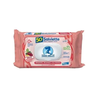 Salviette Detergenti Zenzero Incenso & Uva Rossa S&B