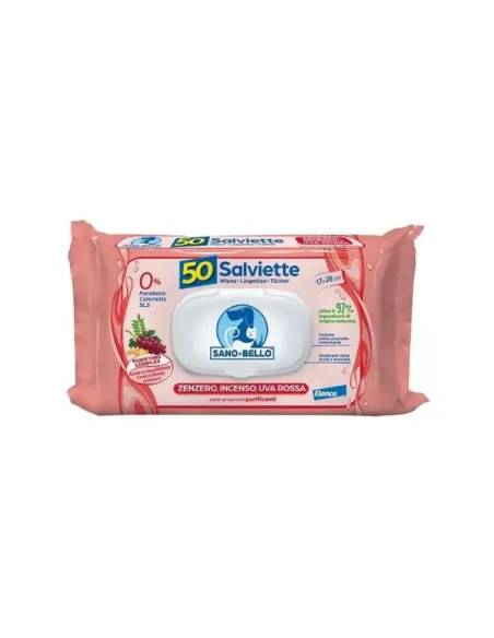 Salviette Detergenti Zenzero Incenso & Uva Rossa S&B