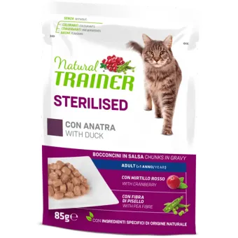 NT Adult Cat Sterilised Anatra 85 gr