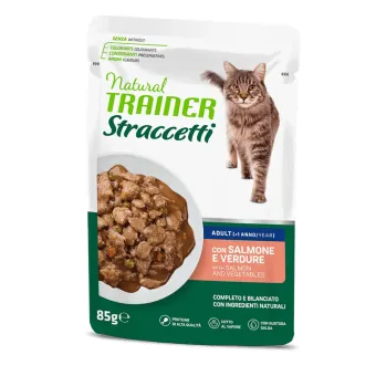 Trainer Natural Cat Straccetti Salmone 85 g