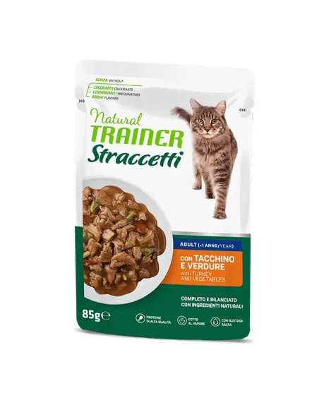 Trainer Natural Cat Straccetti Tacchino 85 g