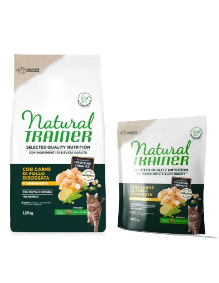 Trainer Natural Cat Sterilised Pollo 300 gr