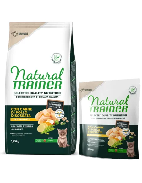 Trainer Natural Cat Kitten Pollo 300 gr