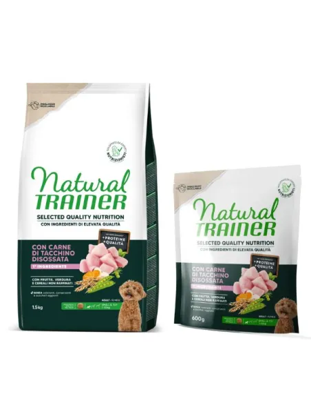 Trainer Natural Dog Sensitive No Grain Adult Mini Tacchino 600 g