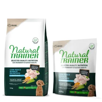Trainer Natural Dog Sensitive No Grain Adult Mini Pesce...