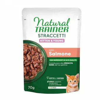Trainer Natural Cat Kitten Salmone 70 g