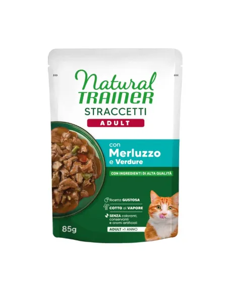 Trainer Natural Cat Straccetti Adult Merluzzo 85 g