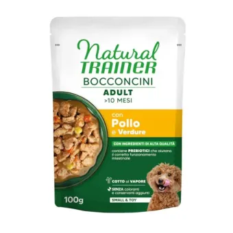 Trainer Nt Dog Wet S&T Chunks Chicken 100g