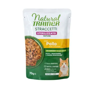 Trainer Natural Cat Sterilised Mature Pollo 70 g